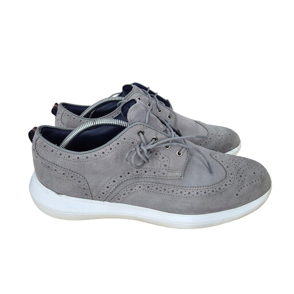 FootJoy LE1 Golf Shoes Mens 11.5 M Gray Wingtip Brogue Spikeless Sneakers 56113